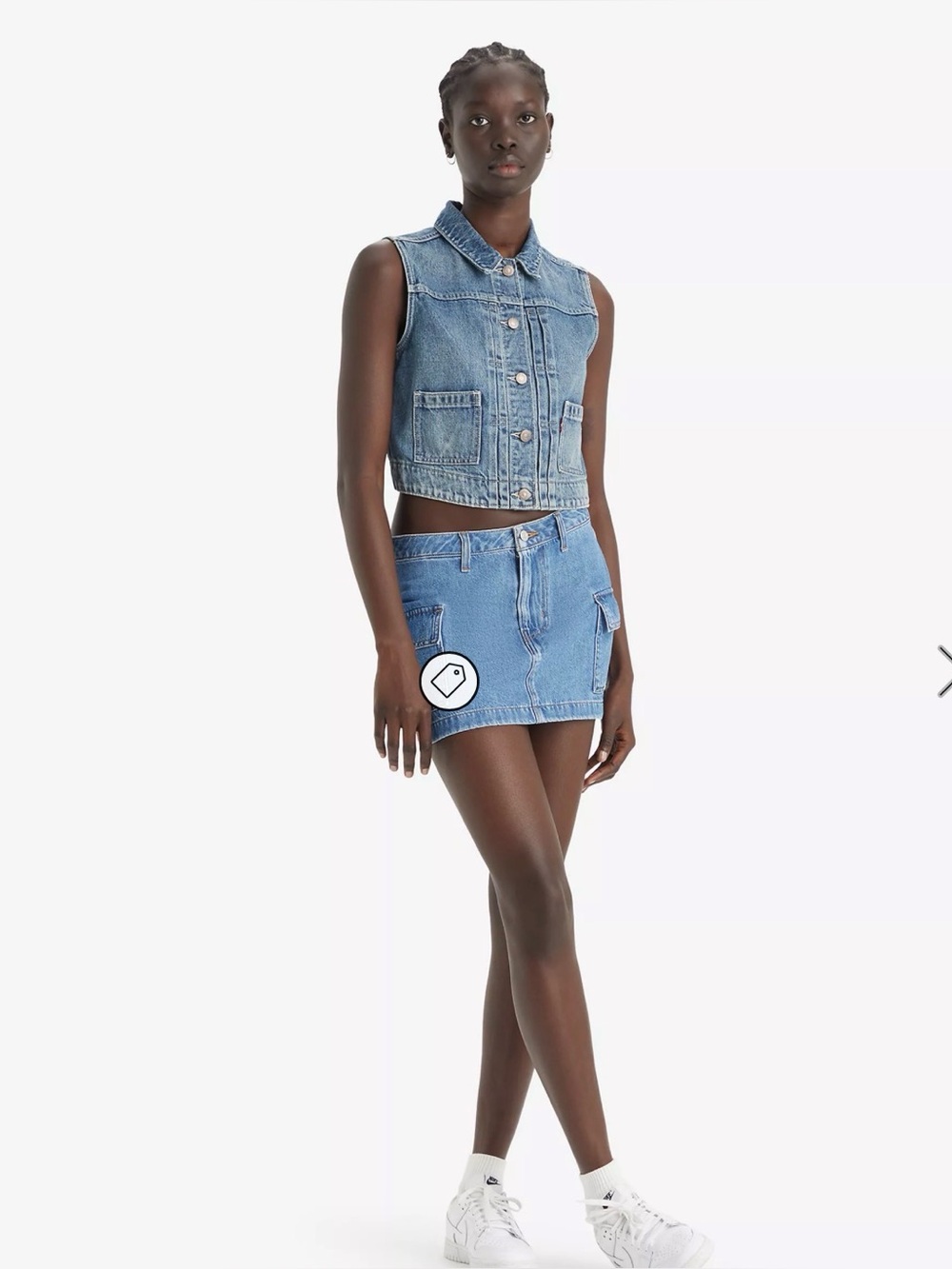 Levi’s 94 Cargo Mini Skirt